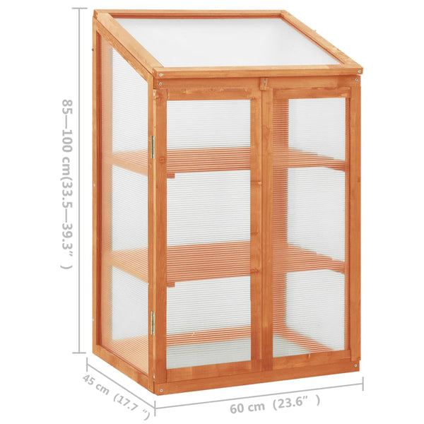 Columbia kasvihuone kuusi 60x45x100cm