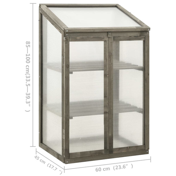 Gewächshaus Columbia 60x45x100cm
