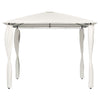 Cremefarbener Pavillon mit Stangenschutz Oligia 3x3x2,6 m (160 g/m²)