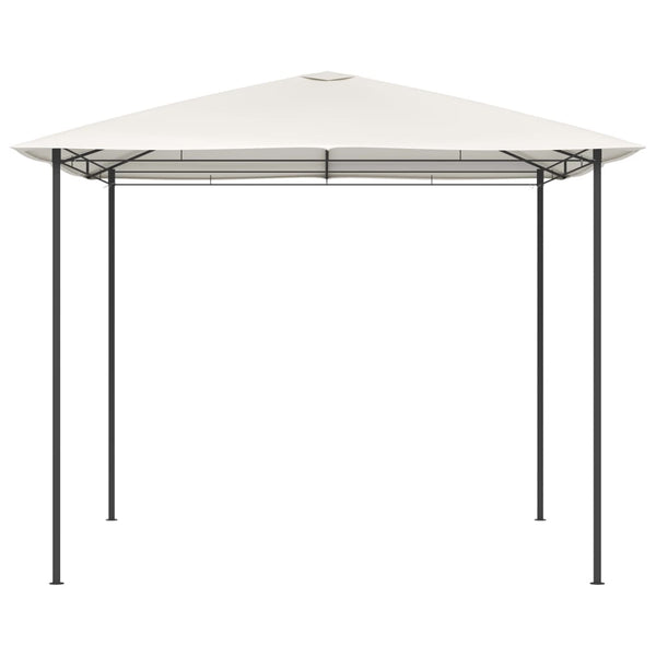 Cremefarbener Pavillon Oligia 3x3x2,6 m (160 g/m²)