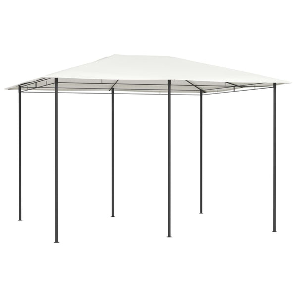 Cremefarbener Pavillon Oligia 3x4x2,6 m (160 g/m²)