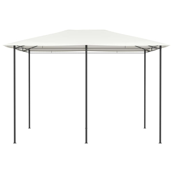 Cremefarbener Pavillon Oligia 3x4x2,6 m (160 g/m²)
