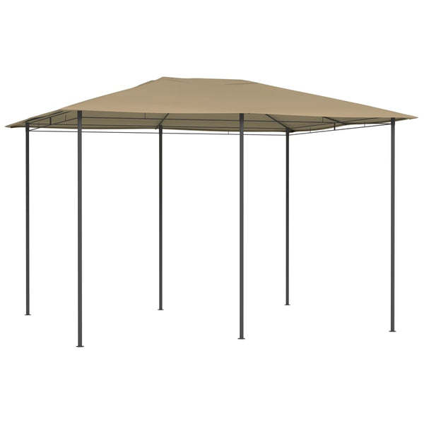 Graubrauner Pavillon Oligia 3x4x2,6 m (160 g/m²)