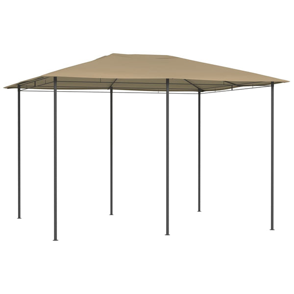 Graubrauner Pavillon Oligia 3x4x2,6 m (160 g/m²)