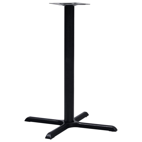 Musta bistropöydän jalka Visinoiu 76x76x107cm (valurauta)