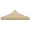 Beige Partyzeltplane Parthenia 3x3 m (270 g/m²)