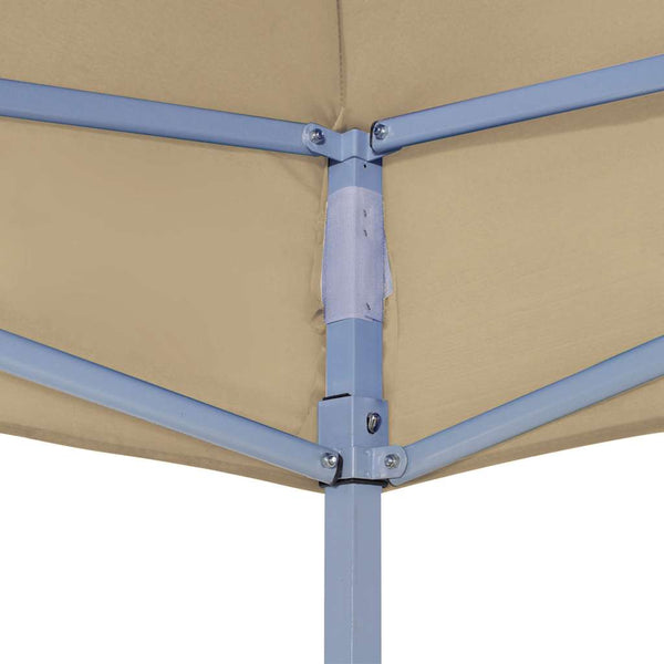 Beige Partyzeltplane Parthenia 3x3 m (270 g/m²)
