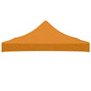 Orangefarbenes Festzelt-Dach Parthenia 3x3 m (270 g/m²)