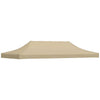 Beiges Partyzelt-Dach Parthenia 6x3 m (270 g/m²)