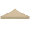 Beiges Partyzelt-Dach Parthenia 6x3 m (270 g/m²)