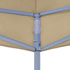 Beiges Partyzelt-Dach Parthenia 6x3 m (270 g/m²)