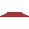 Weinfarbenes Partyzelt-Dach Parthenia 6x3 m (270 g/m²)