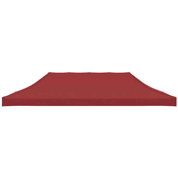 Weinfarbenes Partyzelt-Dach Parthenia 6x3 m (270 g/m²)