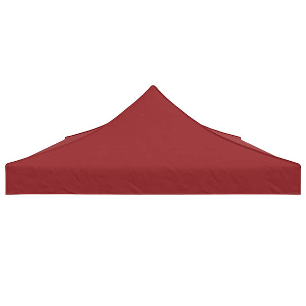 Weinfarbenes Partyzelt-Dach Parthenia 6x3 m (270 g/m²)
