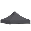 Anthrazit Partyzelt-Dach Parthenia 2x2 m (270 g/m²)