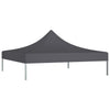 Anthrazit Partyzelt-Dach Parthenia 2x2 m (270 g/m²)