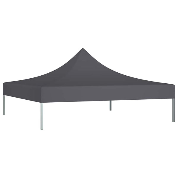 Anthrazit Partyzelt-Dach Parthenia 2x2 m (270 g/m²)