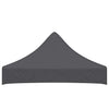 Anthrazit Partyzelt-Dach Parthenia 2x2 m (270 g/m²)