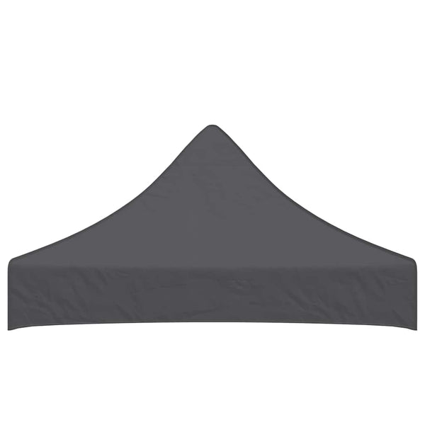 Anthrazit Partyzelt-Dach Parthenia 2x2 m (270 g/m²)