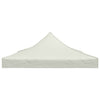 Cremefarbenes Partyzelt-Dach Parthenia 4x3 m (270 g/m²)