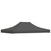 Anthrazit Partyzelt-Dach Parthenia 4x3 m (270 g/m²)