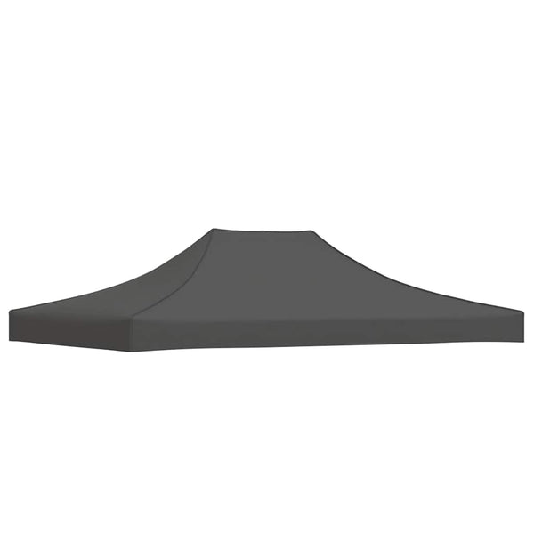 Anthrazit Partyzelt-Dach Parthenia 4x3 m (270 g/m²)