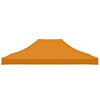 Oranges Festzelt-Dach Parthenia 4x3 m (270 g/m²)