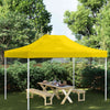 Gelbes Partyzelt-Dach Parthenia 4x3 m (270 g/m²)