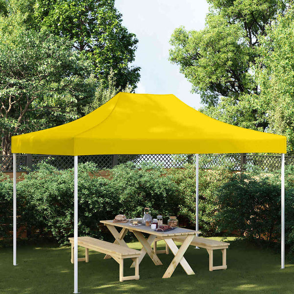 Gelbes Partyzelt-Dach Parthenia 4x3 m (270 g/m²)