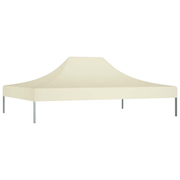 Cremefarbenes Partyzelt-Dach Parthenia 4,5x3 m (270 g/m²)