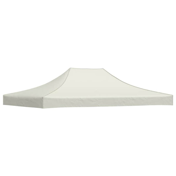 Cremefarbenes Partyzelt-Dach Parthenia 4,5x3 m (270 g/m²)