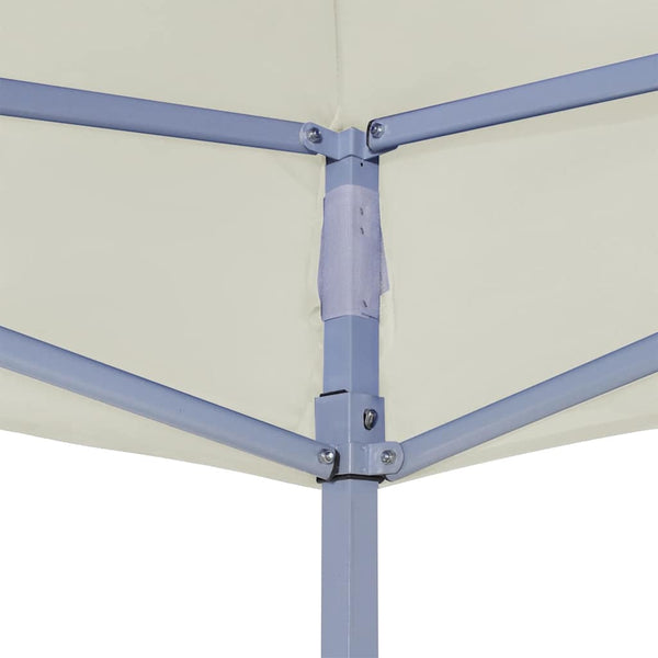 Cremefarbenes Partyzelt-Dach Parthenia 4,5x3 m (270 g/m²)