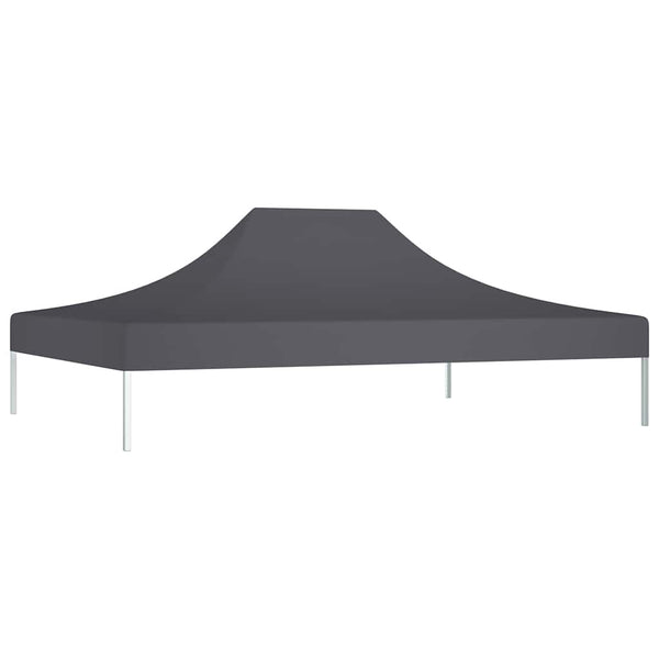 Antrasiitti juhlateltan katto Parthenia 4,5x3 m (270 g/m²)