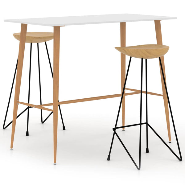 Bar-Set Pelau (3-teilig) Weiß