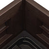 Mokka Hochbeet Morozan 43x43x35cm (pp)