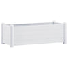 Weißes Hochbeet Morozan 100x43x35cm (PP)