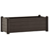 Erhöhtes Blumenbeet Mokkabraun Morozan 100x43x35cm (PP)