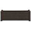 Erhöhtes Blumenbeet Mokkabraun Morozan 100x43x35cm (PP)