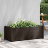 Erhöhtes Blumenbeet Mokkabraun Morozan 100x43x35cm (PP)