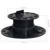 Verstellbare Terrassenfüße Kavinszki 60–88 mm (10 Stk.)