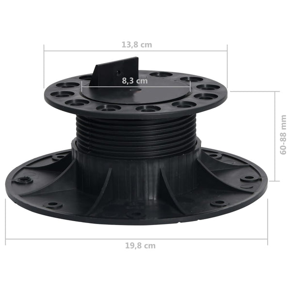 Verstellbare Terrassenfüße Kavinszki 60–88 mm (10 Stk.)