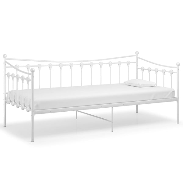Sigheteana Sofabettgestell, weiß, 90x200cm (Metall)