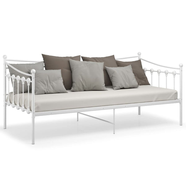 Sigheteana Sofabettgestell, weiß, 90x200cm (Metall)