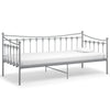 Graues Schlafsofa Sigheteana 90x200cm (Metall)
