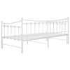 Weißes Schlafsofa Gestell Cristiano 90x200cm (Metall)