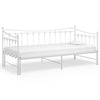 Weißes Schlafsofa Gestell Cristiano 90x200cm (Metall)