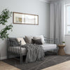 Grauer Schlafsofa-Rahmen Cristiano 90x200cm (Metall)