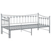 Grauer Schlafsofa-Rahmen Cristiano 90x200cm (Metall)