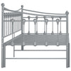 Grauer Schlafsofa-Rahmen Cristiano 90x200cm (Metall)