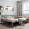 Grauer Schlafsofa-Rahmen Cristiano 90x200cm (Metall)